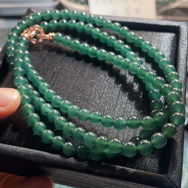 翡翠未镶嵌手链多样性发货自选散珠卡5.9