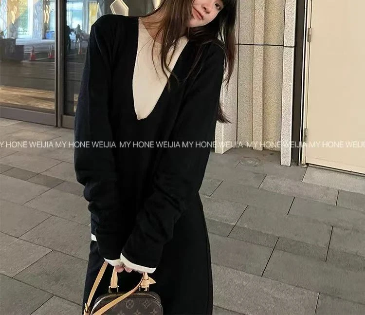 【WJ】春款 石 5008 四色针织上衣（均码）