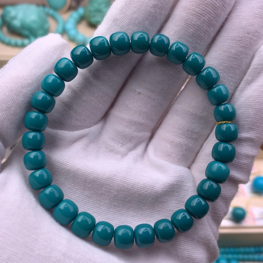 绿松石银S925镶嵌珠宝奇石