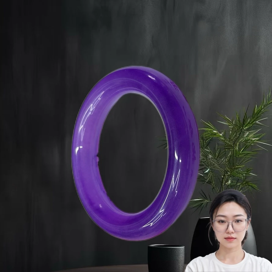 【梁总专属1】高端轻奢大气气质合成锆石紫手镯CM132165