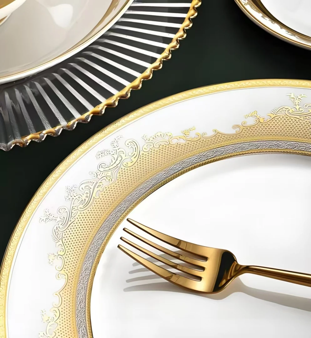 02链接专用00陶瓷&骨瓷异形爆款璀璨轻奢家用网红酒店简约