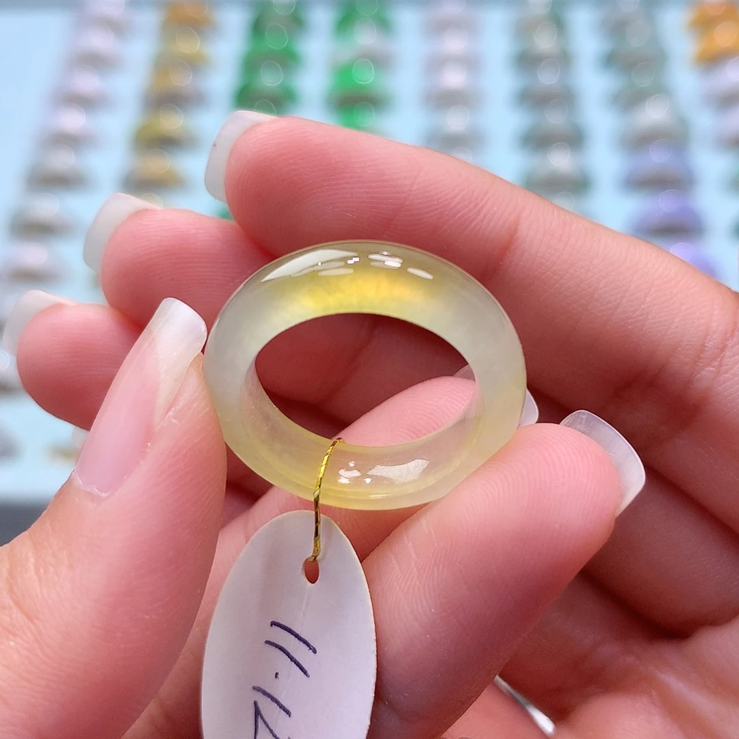 未镶嵌戒指翡翠1112圈