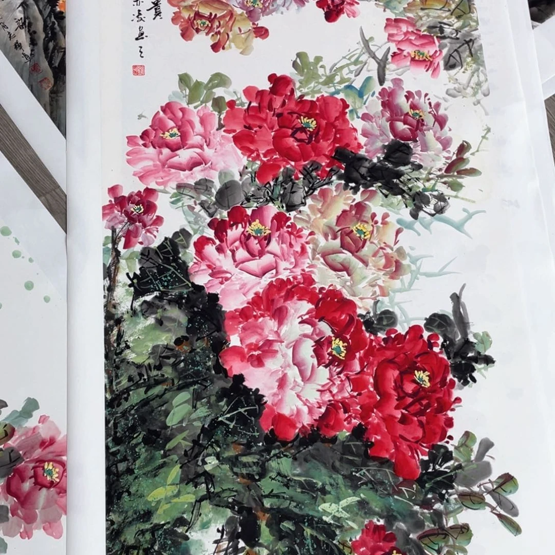 国画刘亦凌老师作品欣赏