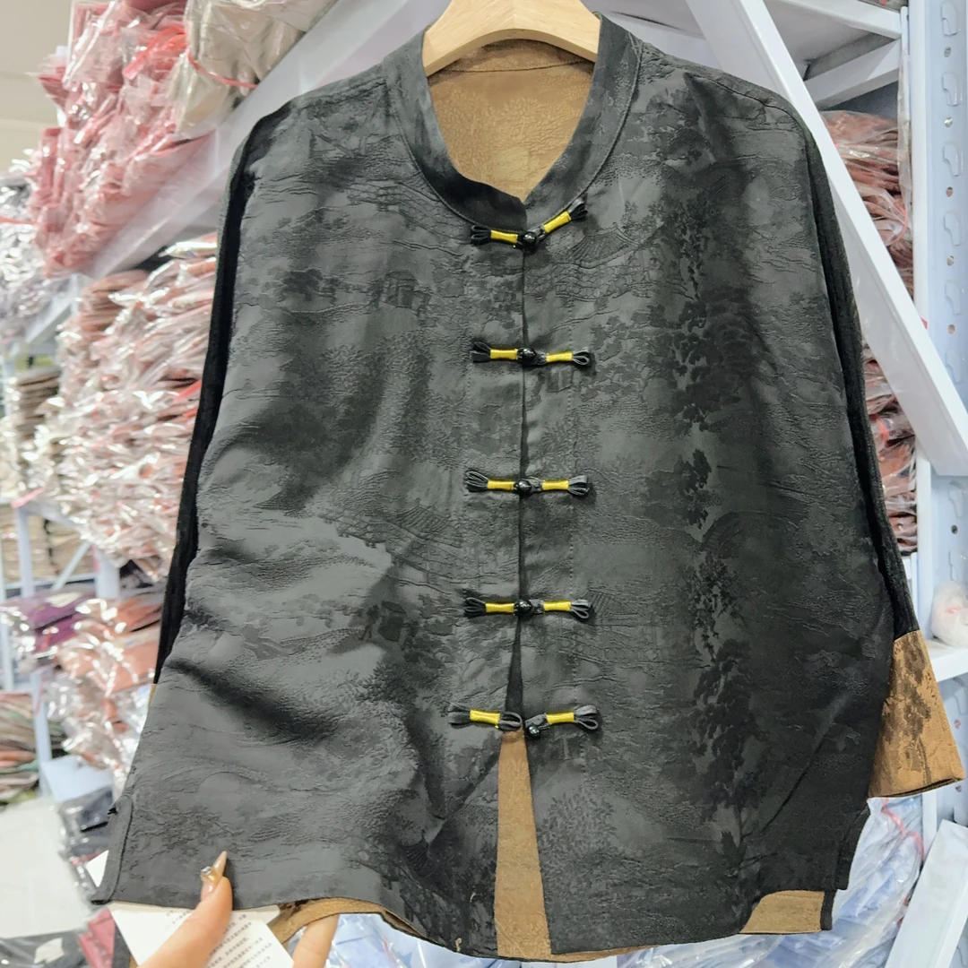 8190款新中式短款外套【亭台】