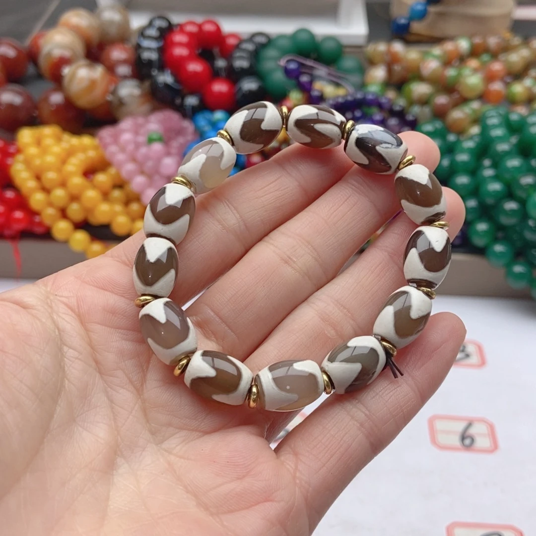 【闪购商品】玛瑙/玉髓手链未镶嵌澄**道