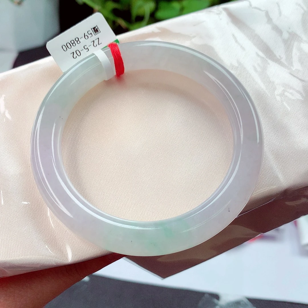 云***简翡翠未镶嵌手镯缅甸天然a货翡翠手镯