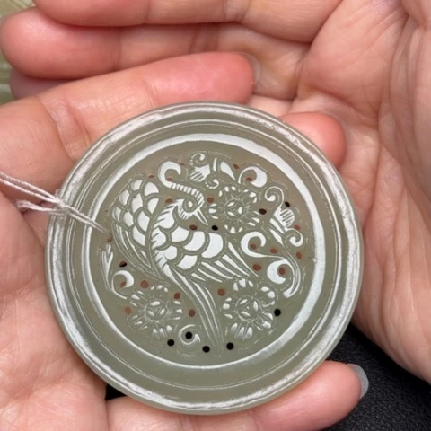 和田玉挂件未镶嵌