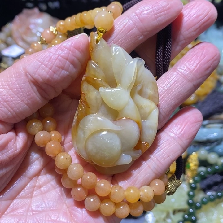 岫玉岫玉吊坠未镶嵌