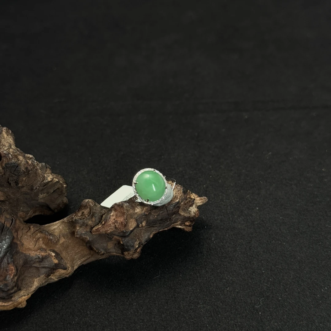 【诚翠拍品第九十八期午】翡翠70戒指JXJ6067金