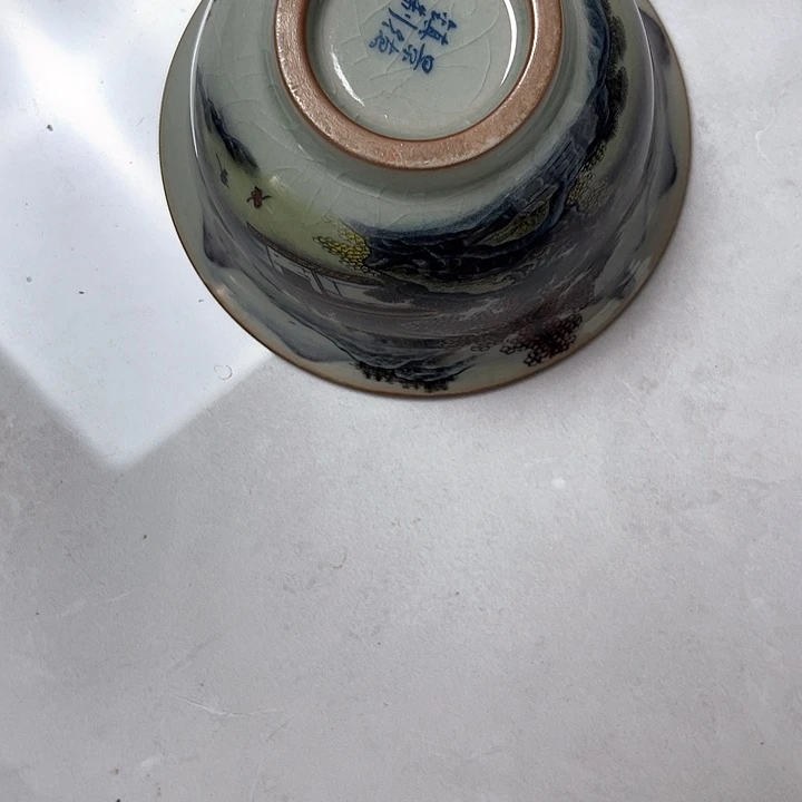 只此青绿压手杯hjj