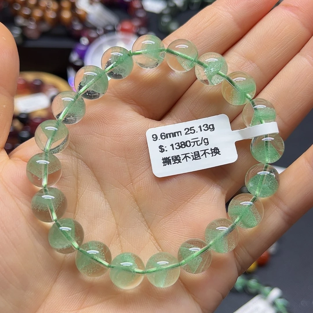 水晶手链未镶嵌天然水晶