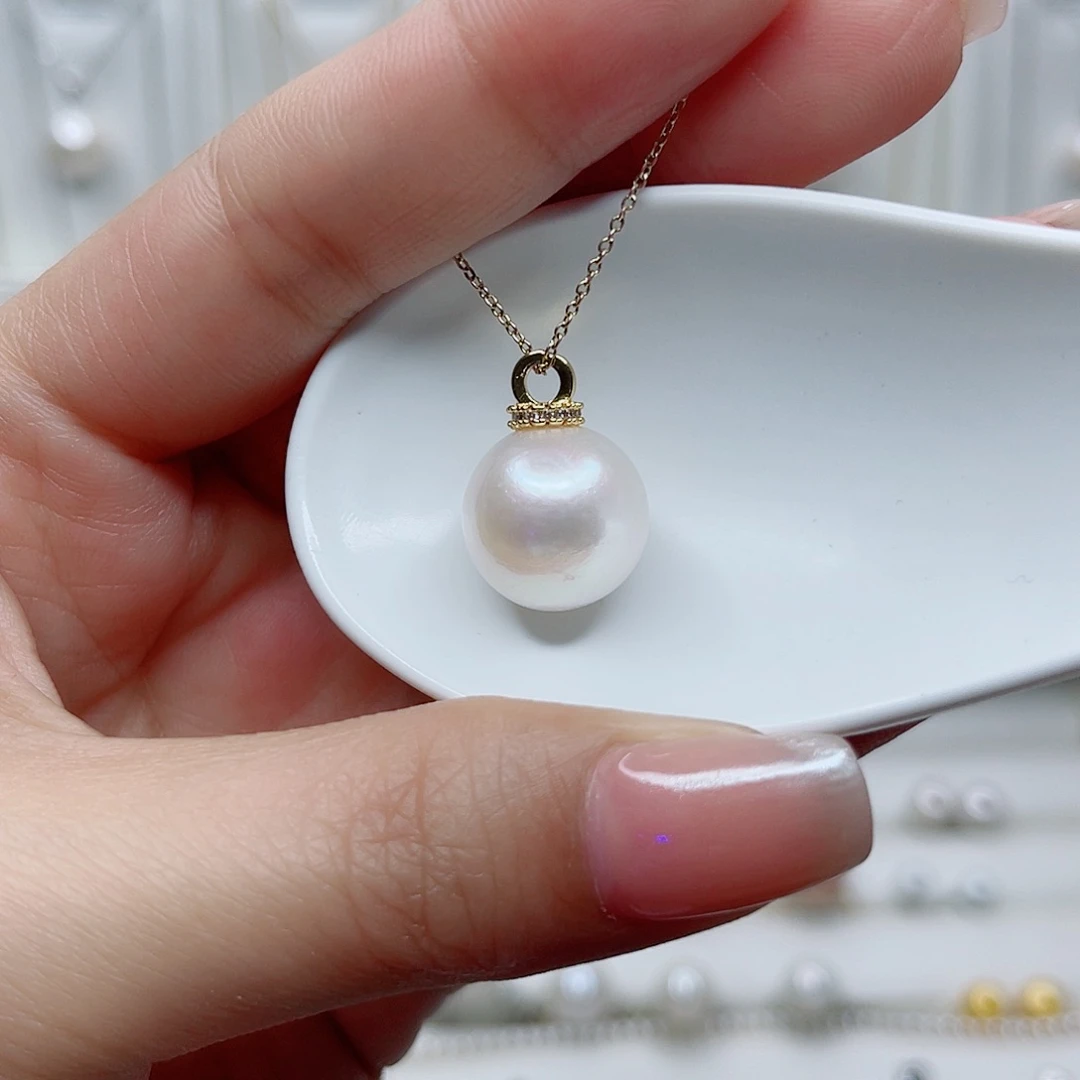 淡水珍珠未镶嵌吊坠(赠链)