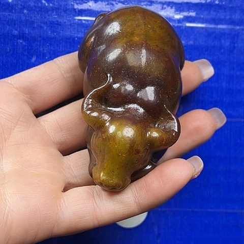 诲***倦直播间抢购商品链接牛摆件