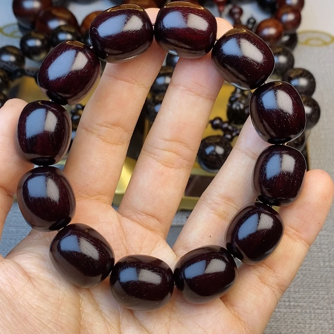 檀香紫檀（小叶紫檀）2.0枣珠