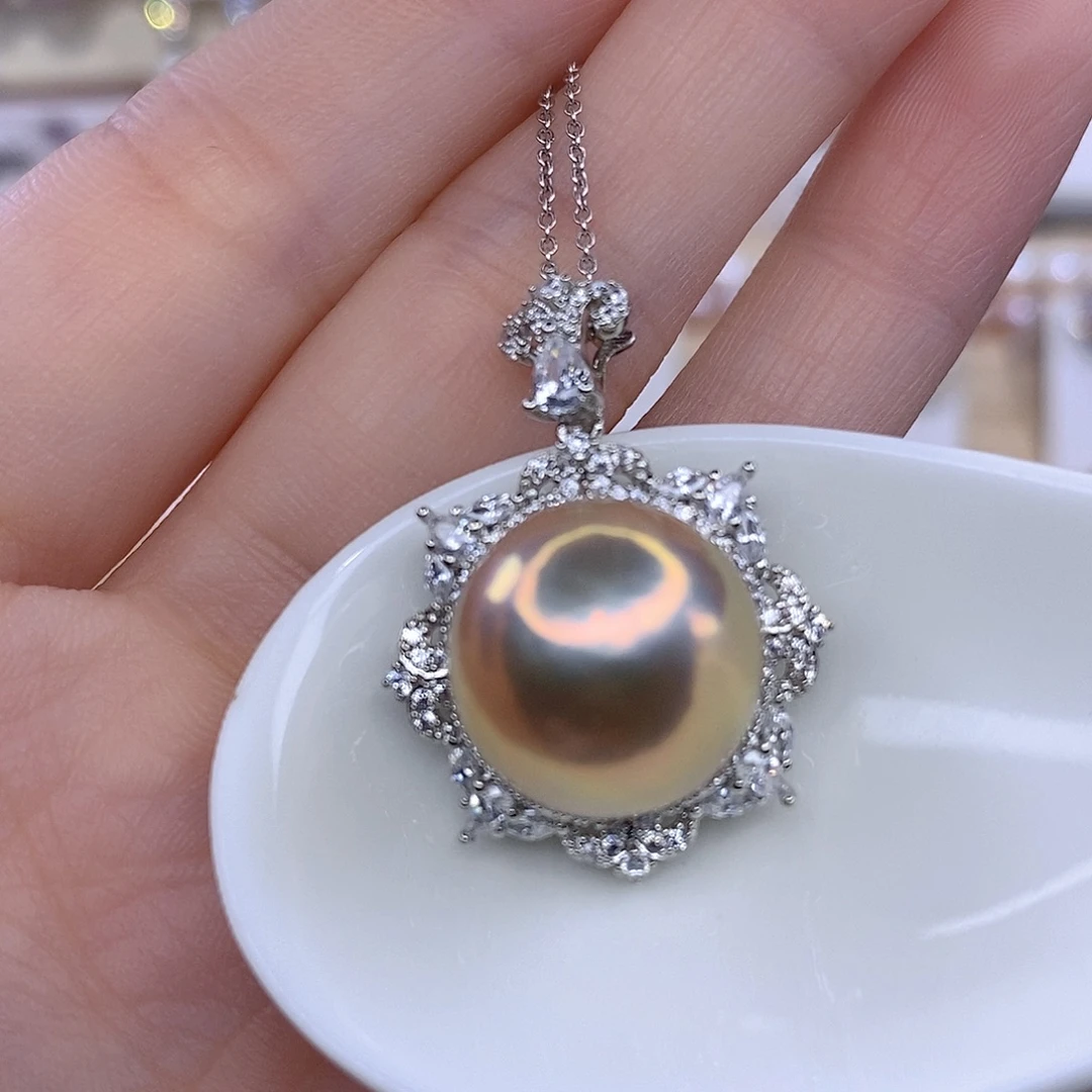 淡水珍珠合金颈饰14.9