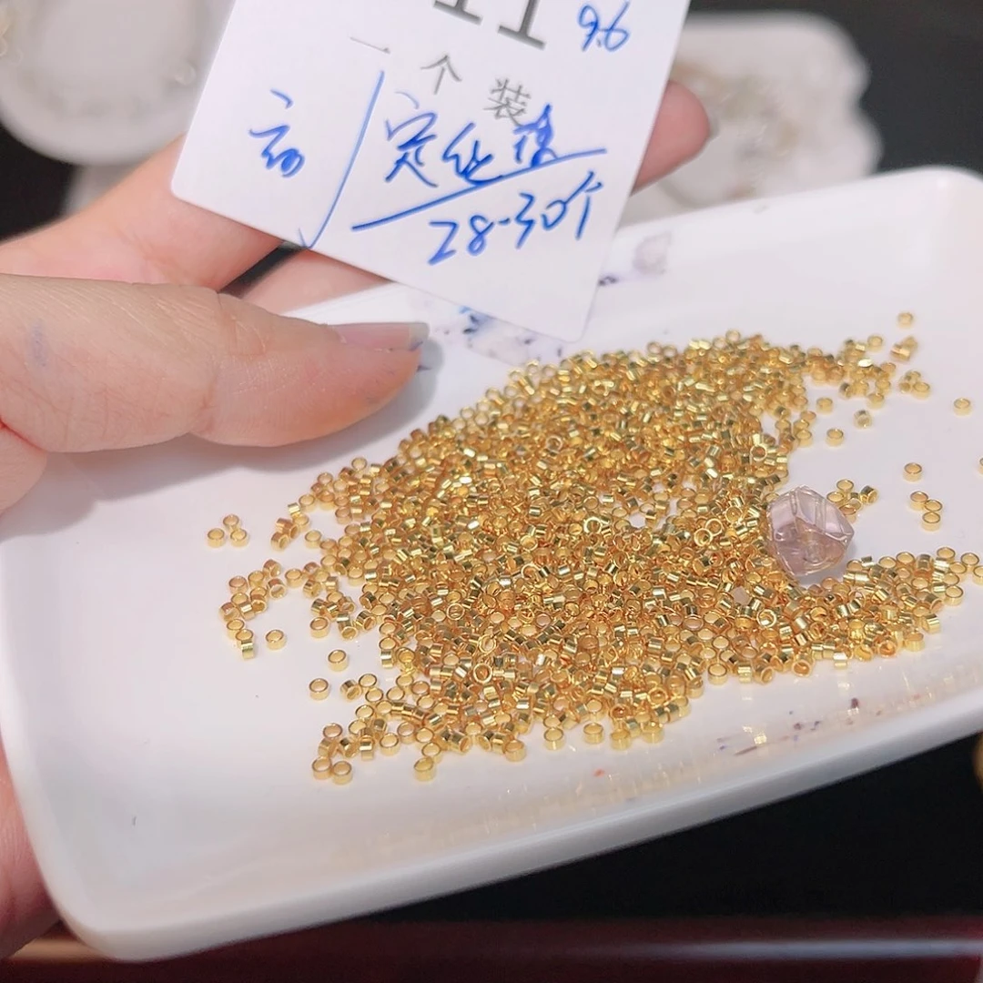 紫晶珠宝半成品银S925镀金镶嵌11