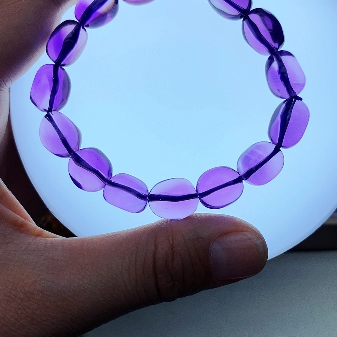 水晶手串未镶嵌天然