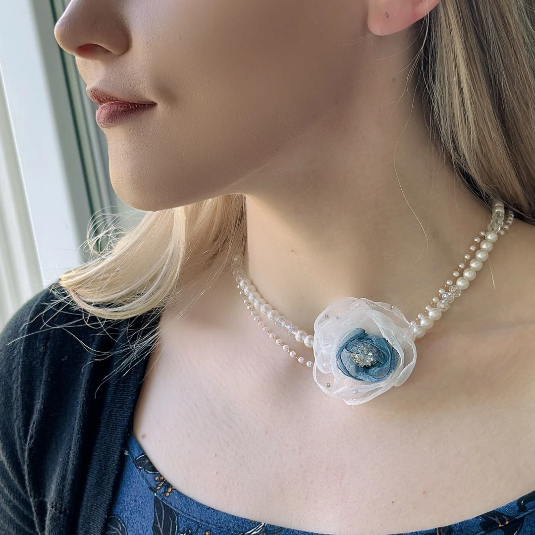 合金玻璃项链 special【宠爱专属】【预售7/5】时尚项链 舞会上的她