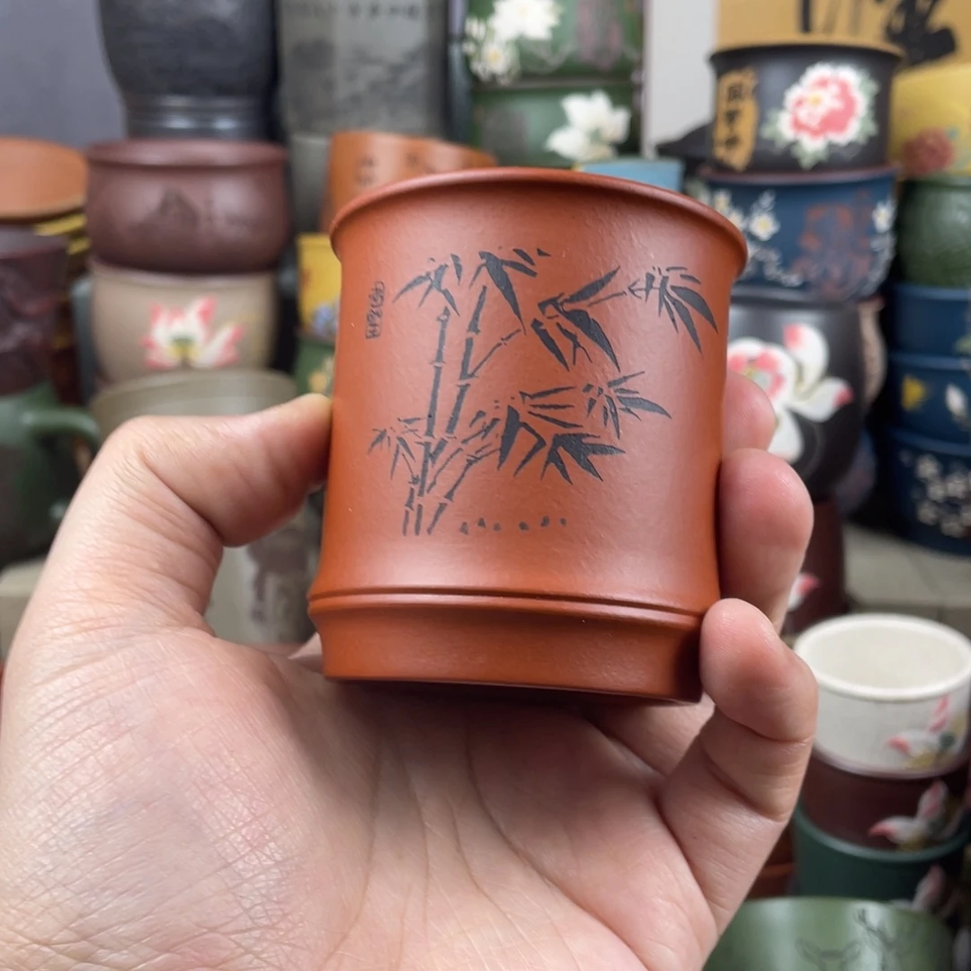 紫砂茶杯紫砂茶杯