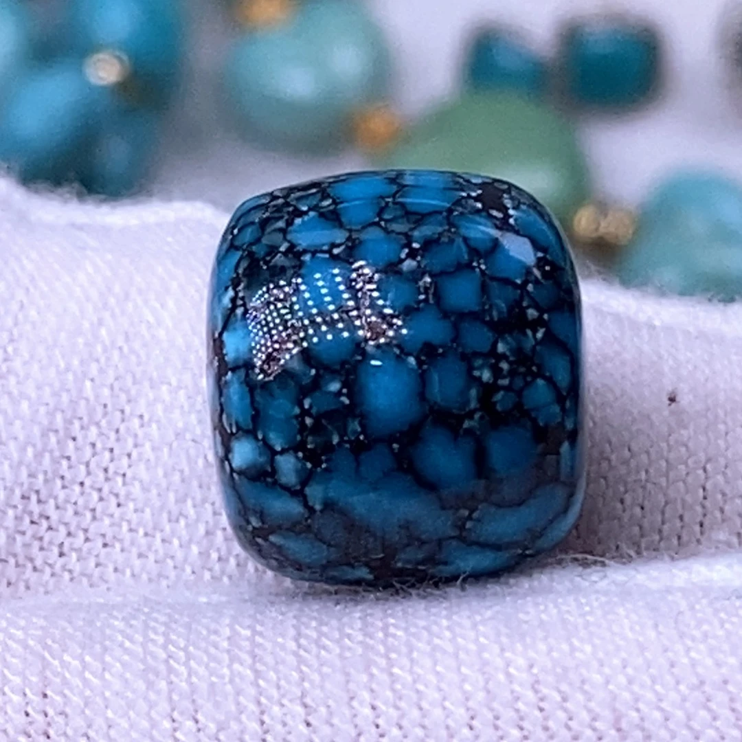 绿松石未镶嵌珠宝奇石13.6mm
