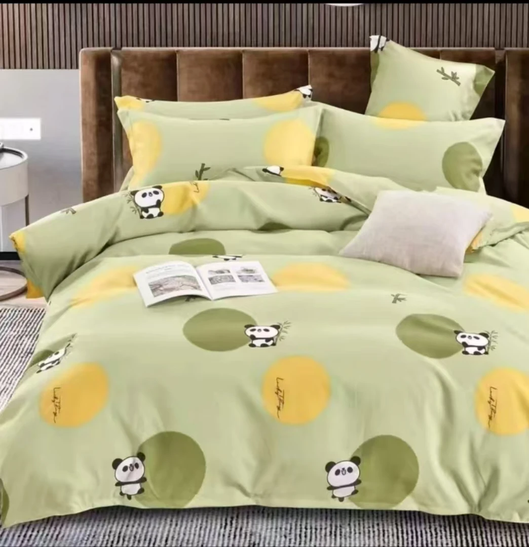 【双人床单小竹熊】加厚牛奶棉秋冬保暖新款双人床单-小竹熊