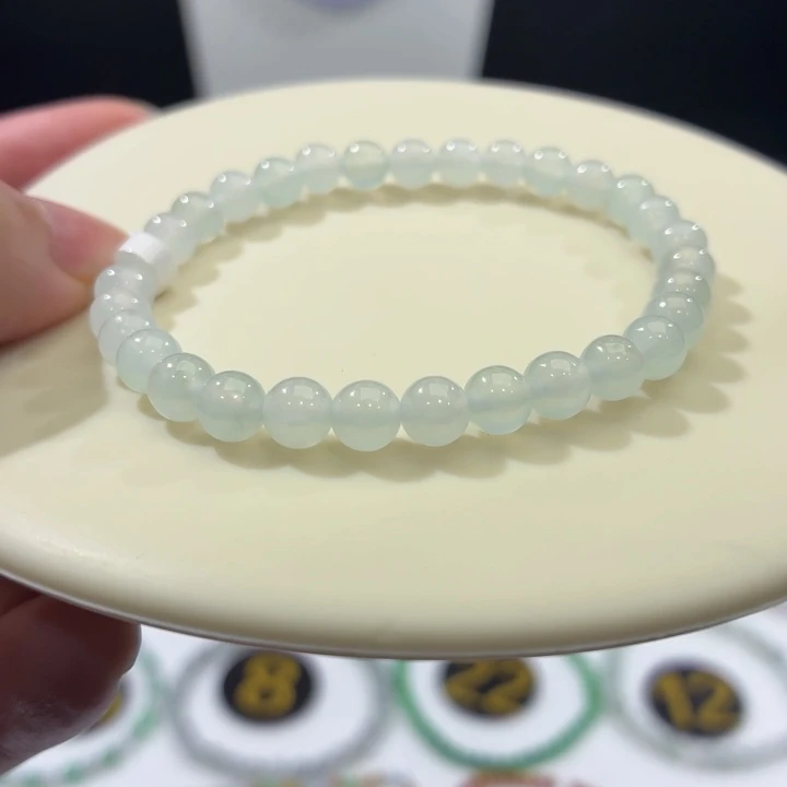 翡翠未镶嵌手链卡5.8