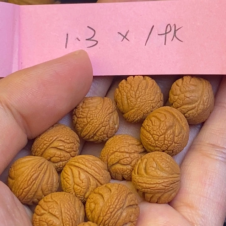 桃核手串秦岭龙纹桃核222