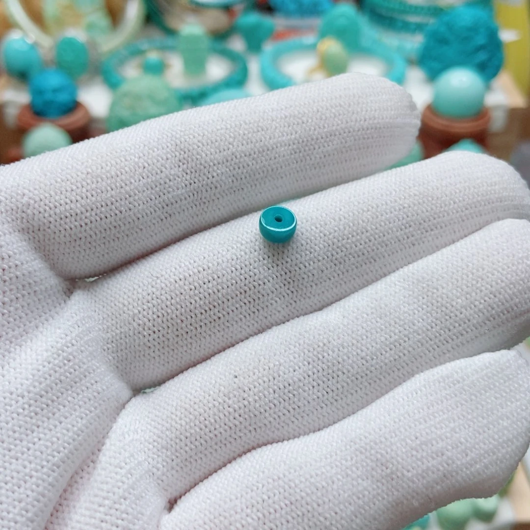 绿松石未镶嵌隔片5.5mm