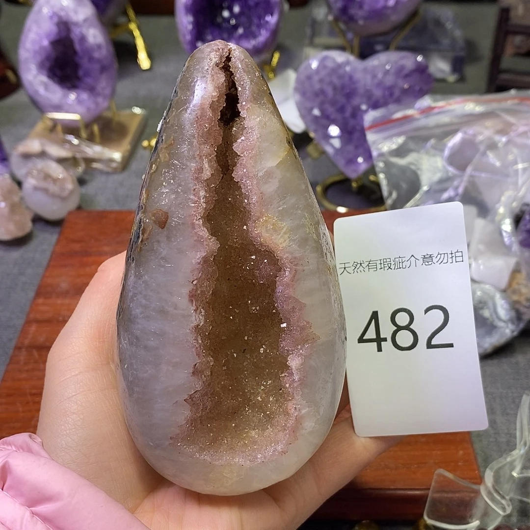 珠宝半成品紫晶未镶嵌