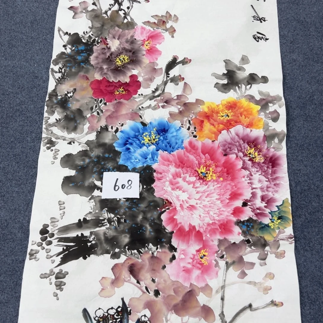 国画国画作品宣纸纯手绘
