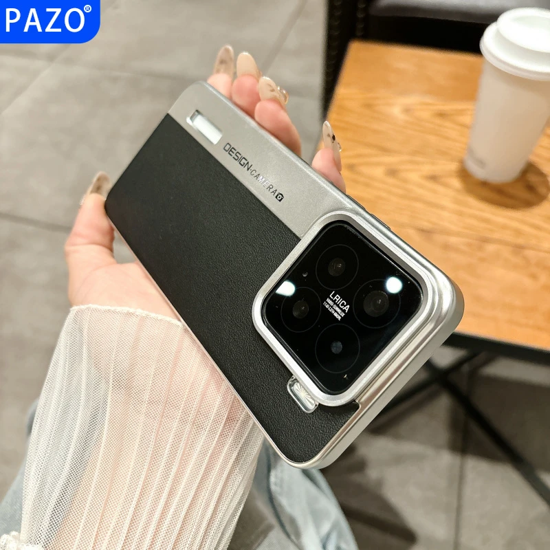 适用小米15手机壳全包相机素皮15pro保护壳ultra高级感14外壳小众