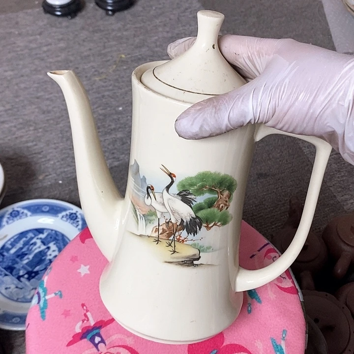 杯四**春陶瓷艺术摆件摆件