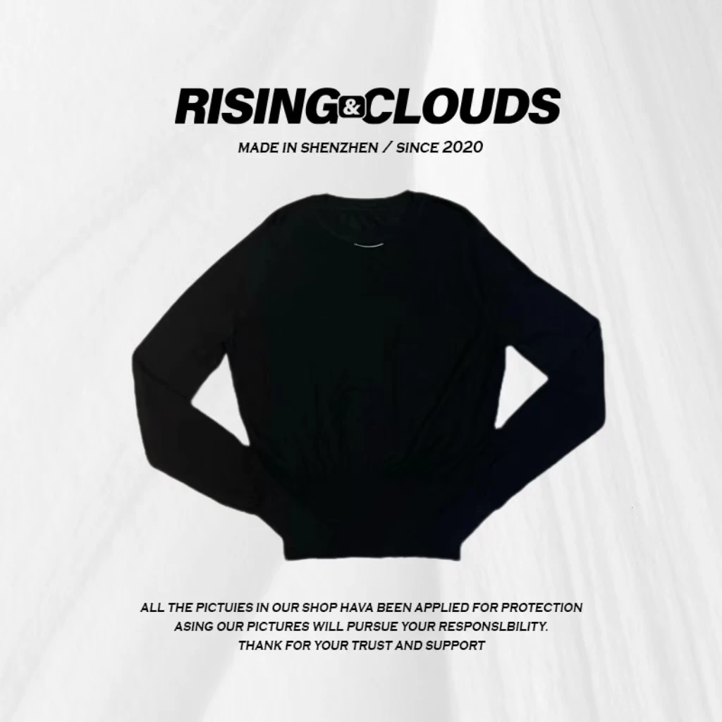 RISING&CLOUDS小云姐【惬意时光】舒适2024冬季圆领毛衣打底120543
