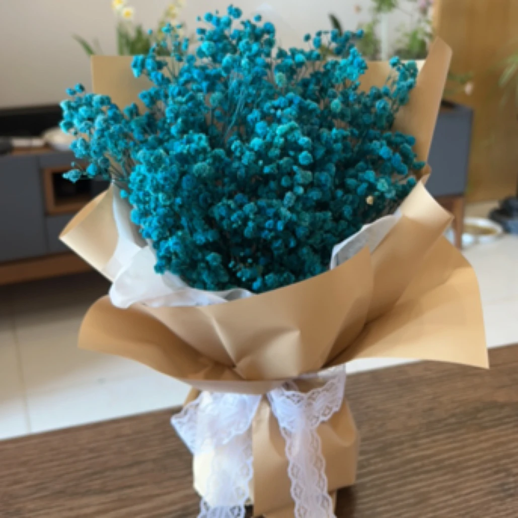 永生花满天星小花束