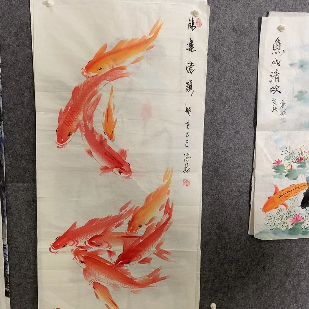 国画手写手绘国画作品124