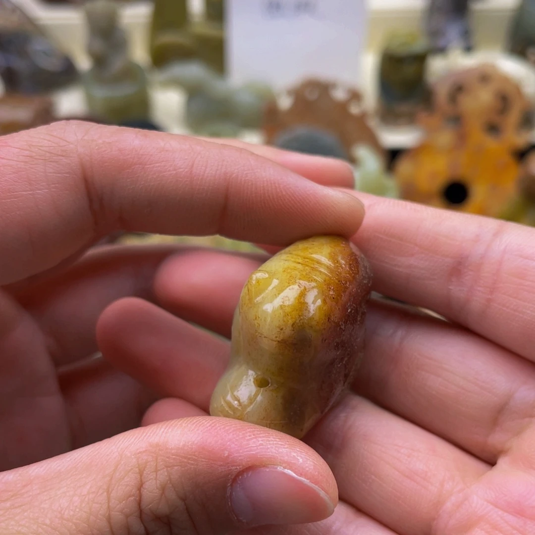 和田玉未镶嵌颈饰151