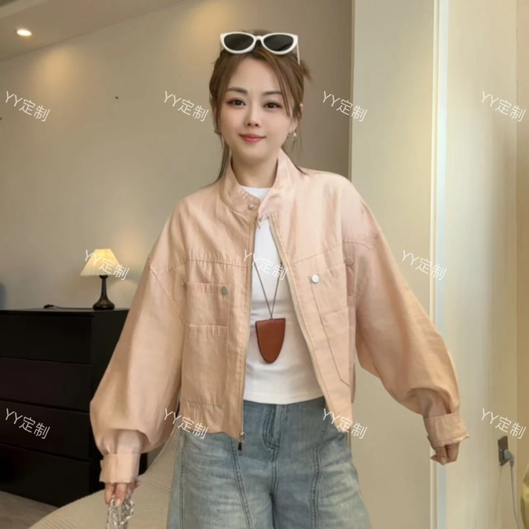 【天丝防晒衣外套】新款防晒工装风短外套薄女外套