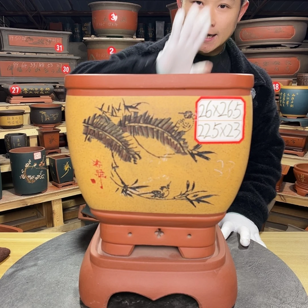 紫砂其他紫砂花盆工厂直发