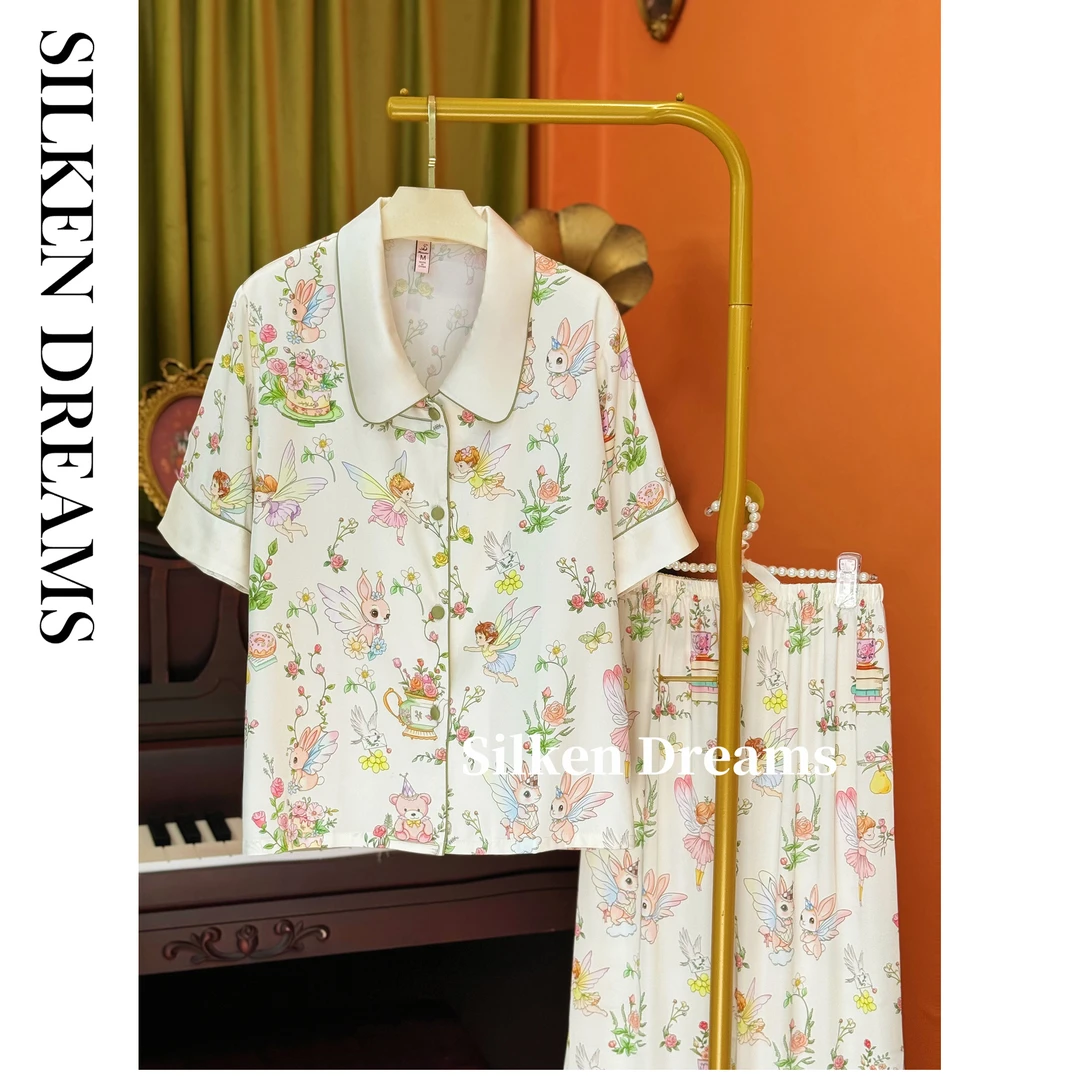 【多萝西绘本｜牧野森灵】夏季时尚原创设计可外穿睡衣家居服套装7