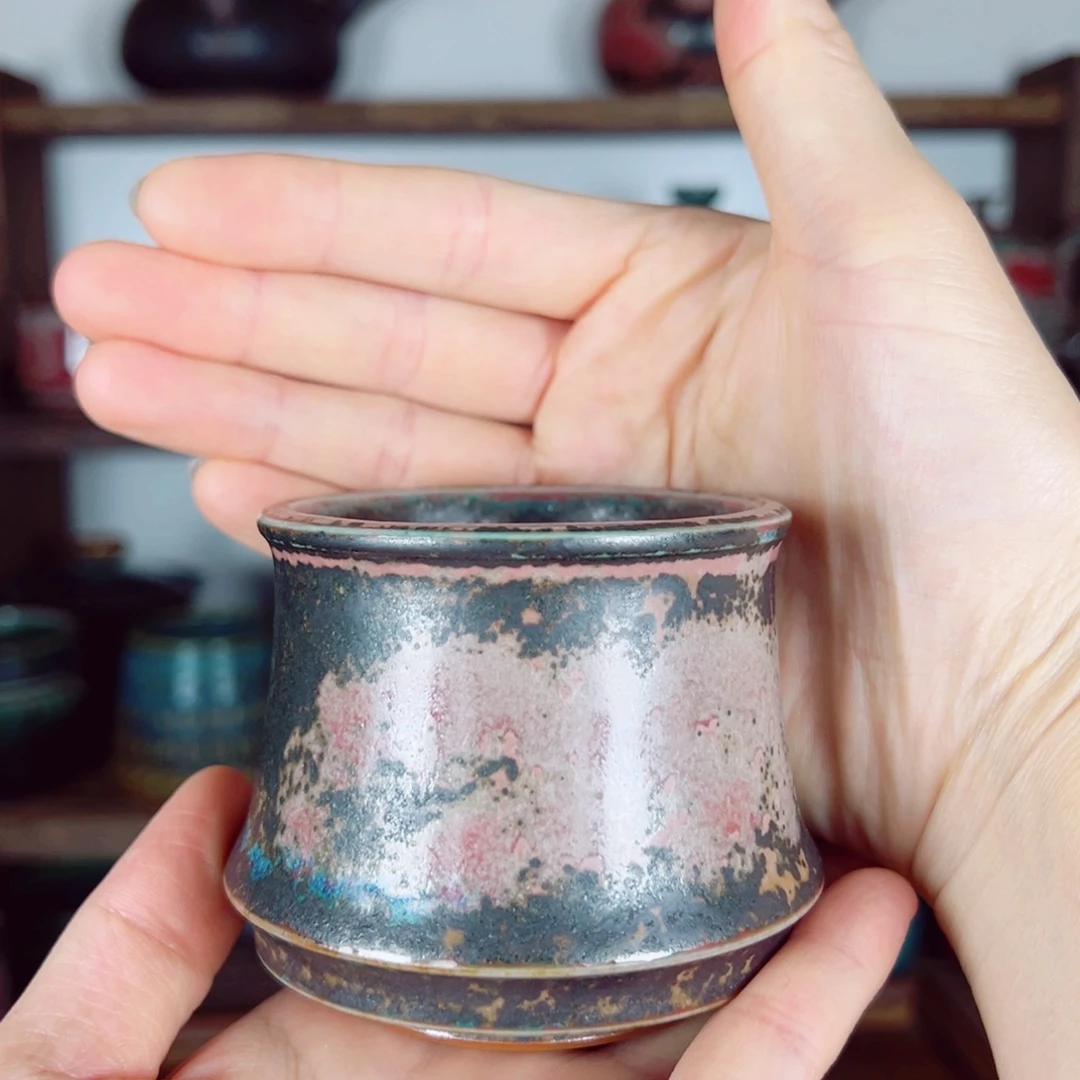 摆件神后原产地原矿精品钧瓷茶器