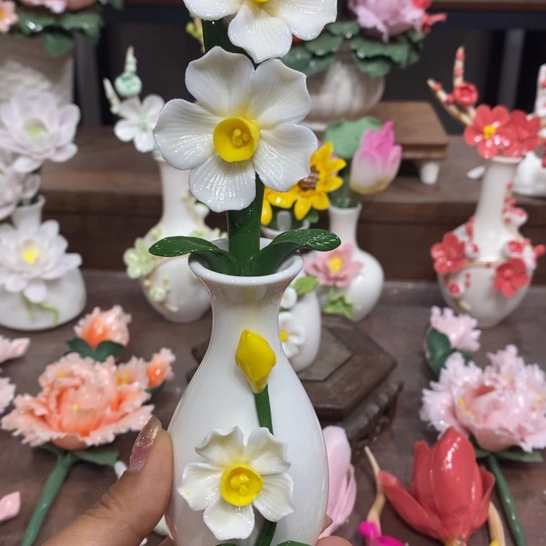 瓷片陶瓷工艺品摆件