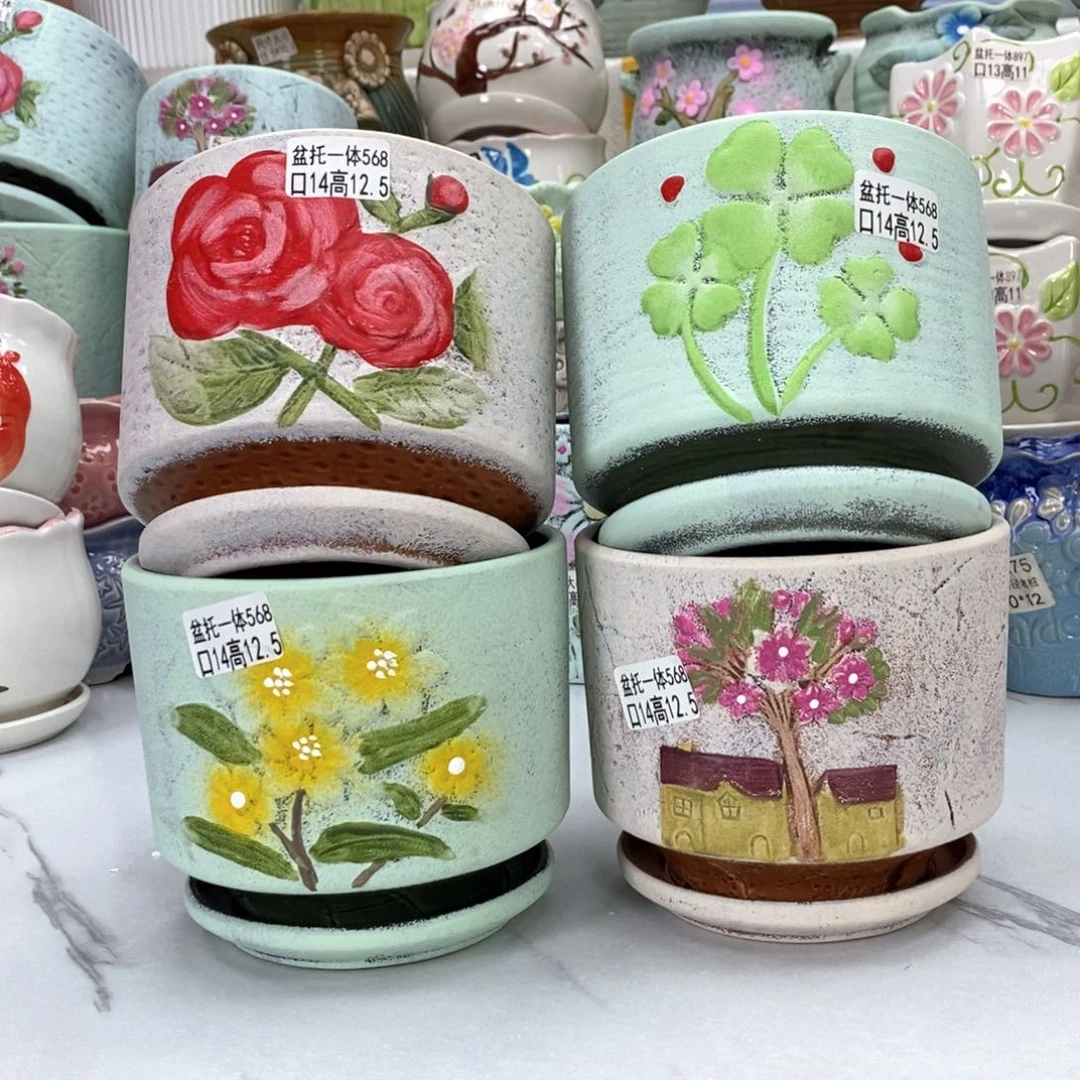 @陶瓷花盆@@5568