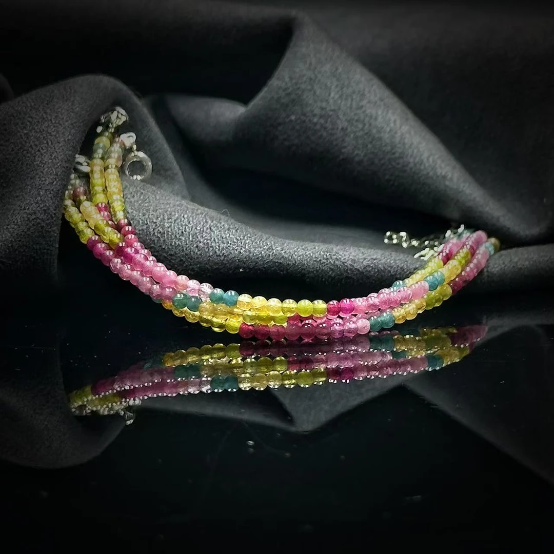 【缪老师严选】YY4041 碧玺手链 多样性发其一