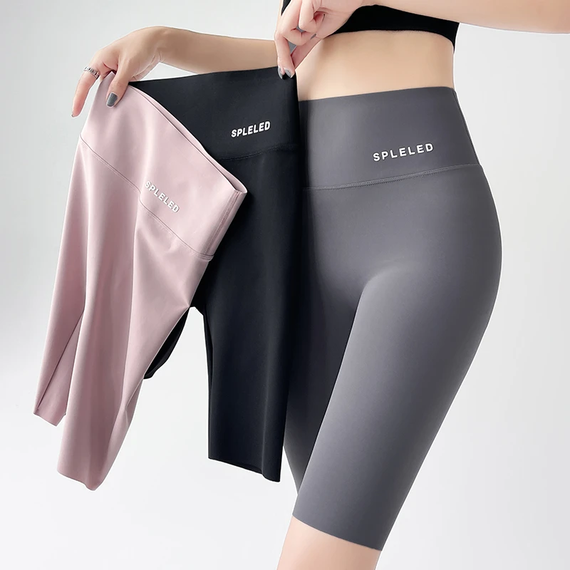 五分鲨鱼裤女夏季薄款收腹提臀塑身防走光外穿紧身打底裤瑜伽短裤