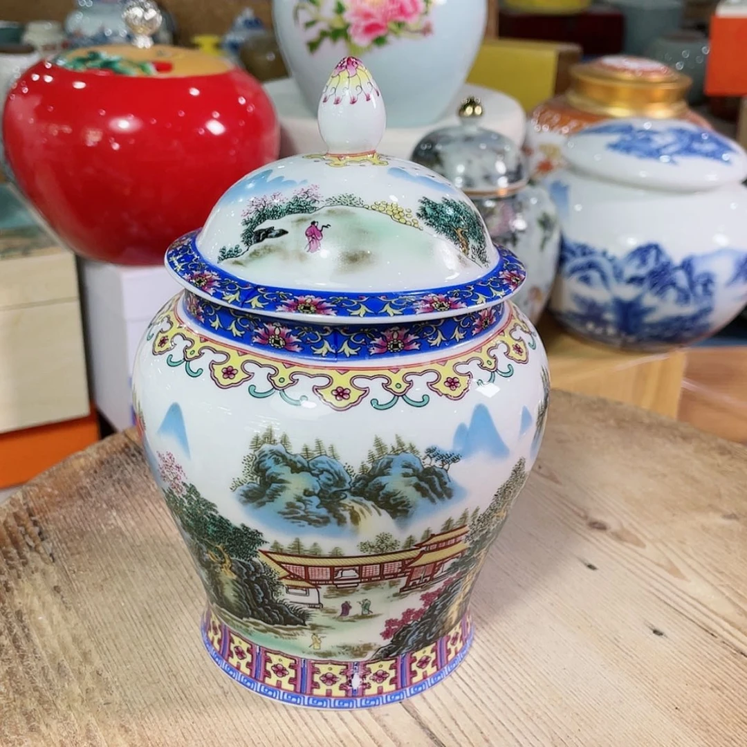 【闪购商品】罐陶瓷茶叶罐密封罐