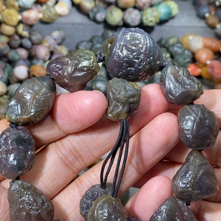 未镶嵌玛瑙/玉髓珠宝奇石