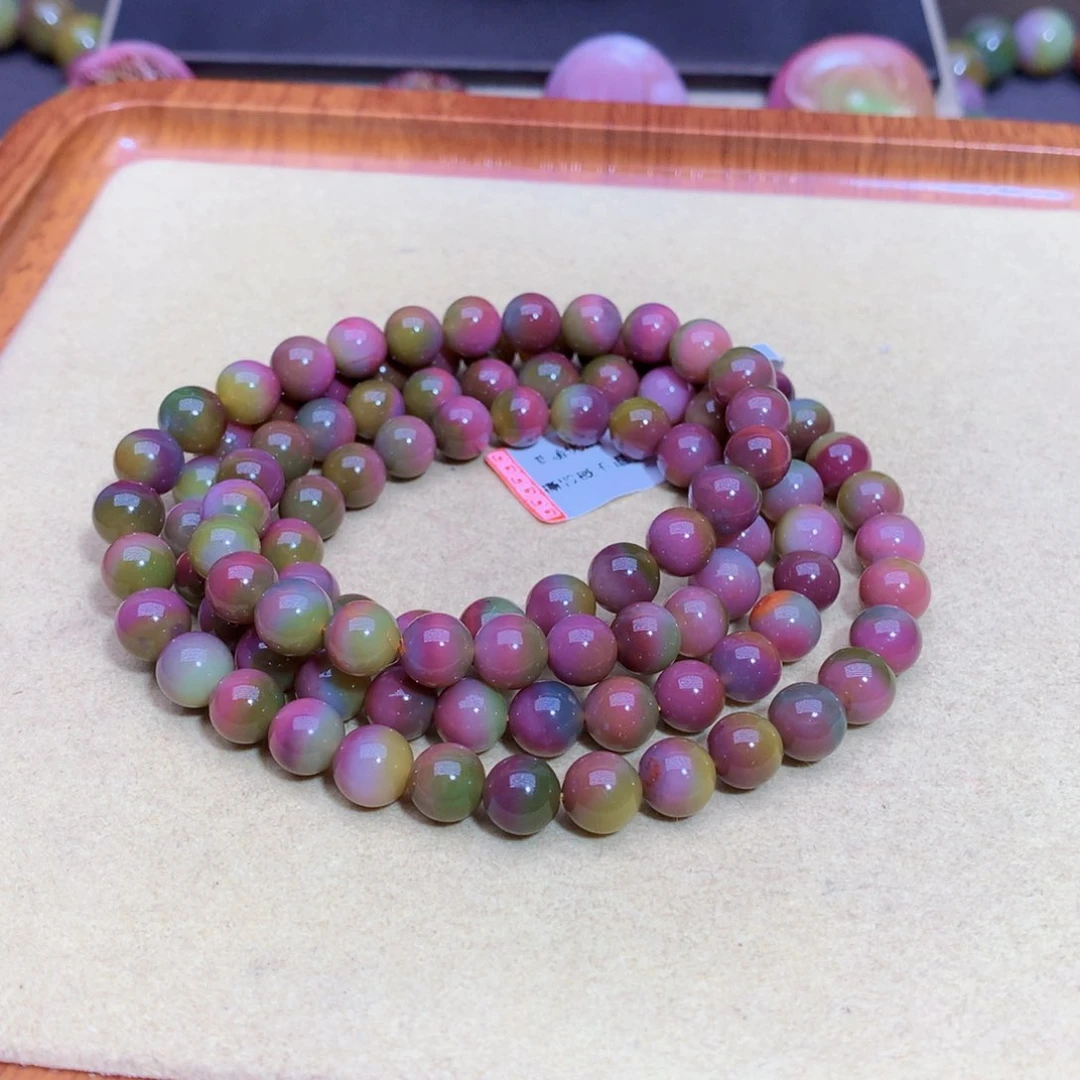 手链玛瑙未镶嵌盐源