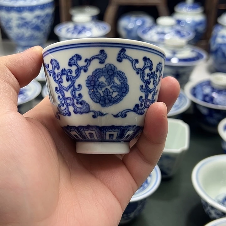 微瑕柴窑点工团花