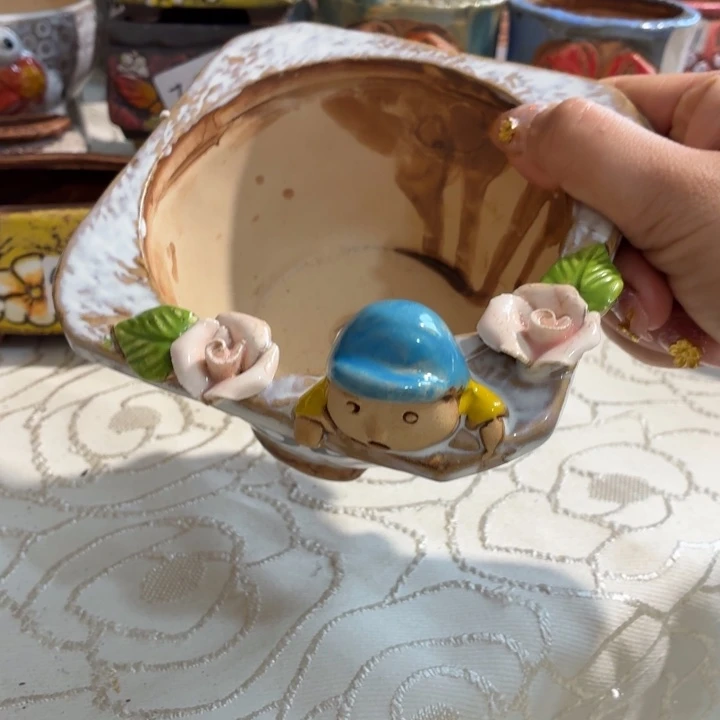 多肉花盆满15包邮