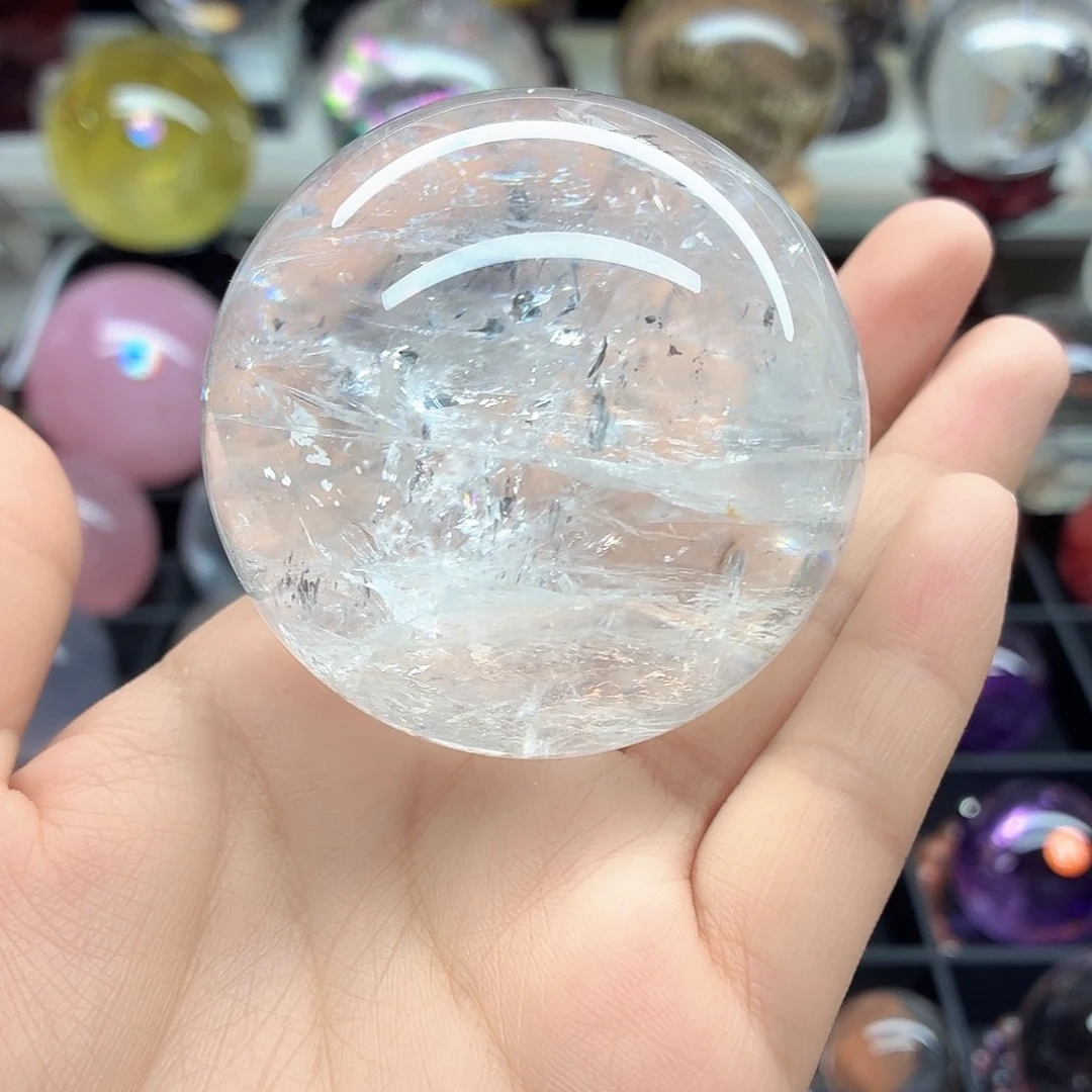 水晶珠宝半成品未镶嵌白水晶61